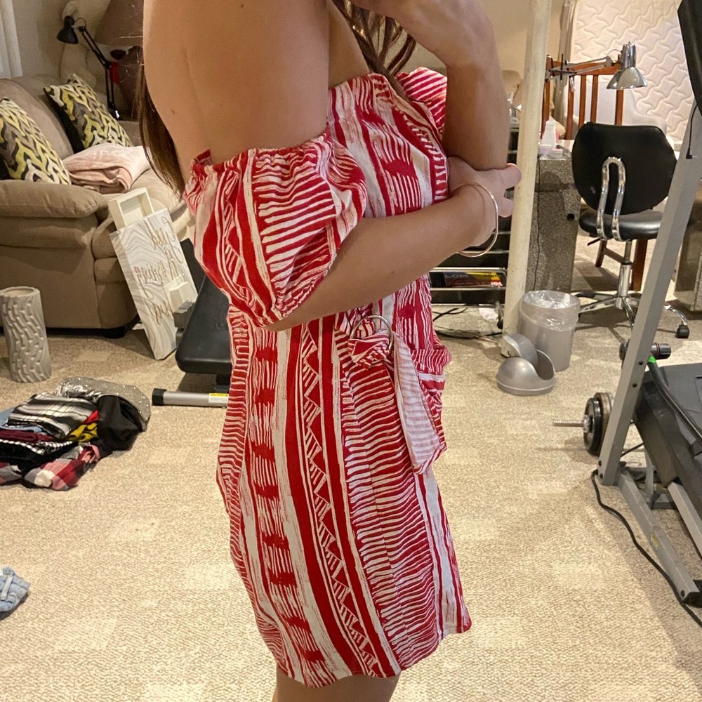 Aztec Red Dress - Picture 3 of 5